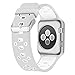 Band for Apple Watch 38mm, Alritz Silicone Sport Straps Replacement Wristband Bracelet for Apple Watch Series 3 / Series 2 / Series 1 / Nike+, Free Protective Case Included