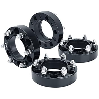 4 Pcs 1 5 Inch Wheel Spacers 6x5 5 For Toyota Tacoma 4runner Tundra Fj Cruise Fortuner Lexus With 106mm Center Bore 12x1 5 Studs Et Lug Nuts Come With Free Glue Wheel Adapters
