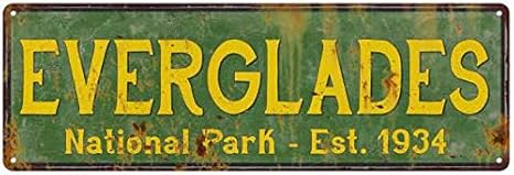 Amazon Com Everglades National Park Sign Decor Rustic Signs Cabin