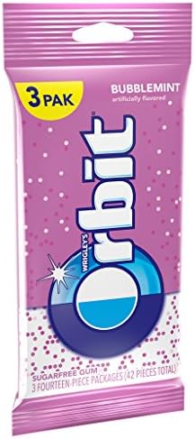 Orbit Sugarfree Gum, multipack (3 packs total). Bubblemint