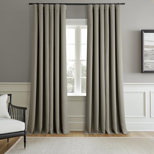 HPD Half Price Drapes Room Darkening Curtains for Bedroom 96 Inches Long (2 Pan…