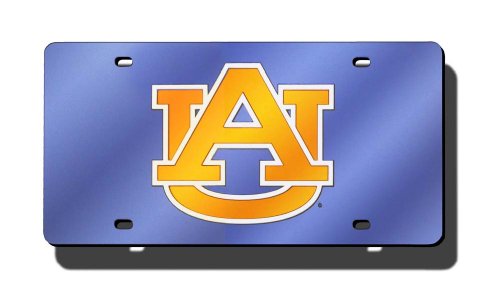NCAA Auburn Tigers Laser Cut Auto Tag