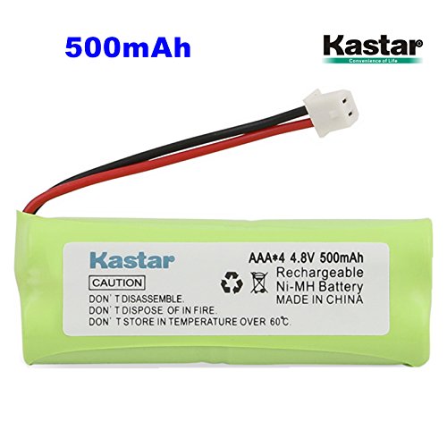 Kastar 1-PACK 4.8V 500mAh Ni-MH Rechargeable Battery Replacement for Dogtra BP12RT Dog Training Collar Receiver and 1900 NCP, 1902 NCP, 300M, YS500, SureStim H Plus, 1900 NCP, 302M and more Models