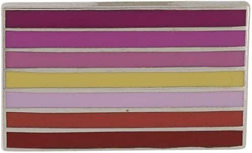 WIZARDPINS Lesbian Pride Standard Rectangle Flag LGBTQIA+ ...