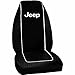 Plasticolor 6563R01 Jeep Logo Front Bucket Seat Covers - One Pair