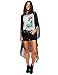 Arlyn Perez Women Dressing Gown Flowers Lace Stitching Cardigan