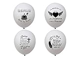 32 Biodegradable latex balloons for release to