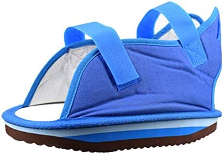 YxnGu Canvas Cast Sandal with Adjustable Straps - Post-Op Shoe for Men & Women - Walking Shoe for Broken Toe/Foot Fracture (Size : XS)