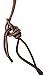 Southwestern Equine Side Pull Rope Halters with Nickle Plated Rings (Horse, Brown)thumb 2