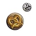 German Soft Pretzel Lapel Hat Tie Pin Tack