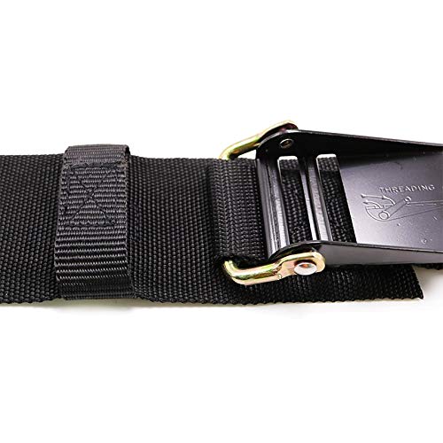 image for Meili Width 2 inch Length 4 Feet Transom Retractable Ratchet Tie Down 