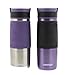 Contigo Autoseal Transit Stainless Steel Travel Mug with Grip, 16oz - Stainless Steel Violet & Violet
