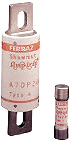 Mersen A70P Amp-Trap Form 101 Semiconductor Protection Fuse with Trigger Actuator, 700VAC/650VDC, 100kA AC/100kA DC, 200 Ampere, 1-1/2" Diameter x 5-3/32" Length