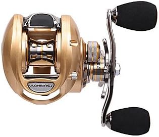 TY Trulinoya Aluminum frame and super strong EX150-L 7.01 10 Ball Bearings Left-handed 190g Fishing Reel Baitcast Reels Bait Casting Lure Fishing