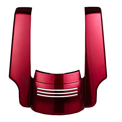 stretched bolsas and fender for road king