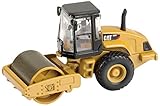 Cat CS56 Smooth Drum Vibratory Soil Compactor Vehicle (1:87 Scale), Caterpillar Yellow
