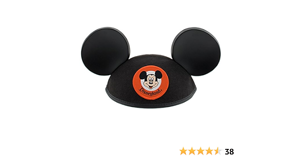 Disneyland Mickey Mouse Ears Black Hat 