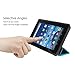 2015 New Fire 7'' Case - Premium Leather Folio Stand Case Cover for Amazon New Fire 7'' Tablet 2015 Version Tablet Only (blue)