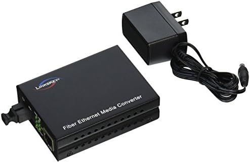 Linkskey 1000TX to 1000FX Single Fiber WDM Transmitter Single-Mode SC Fiber Converter (LKS--FCS31C-T20)