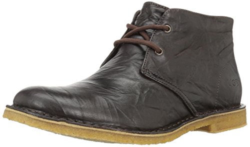Ugg men s leighton chukka boot, chocolate, 9.5 m us