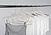 Jeronic 12 Pack Ivory Velvet Hangers Clothes Hangers Velvet Hanger Clothing Hangers Clothes Hanger Suit Hanger Ultra Thin No Slip for Shirts, Suit and Dresses