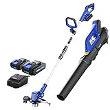 WILD BADGER POWER 20V Weed Wacker, Leaf