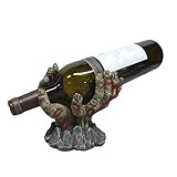 Pacific Giftwaee Walking Undead Horror Zombie Hands Wine Bottle Holde, Dining Room Tabletop Wine Rack Decor or Decorative Zombie Sculptures, 6