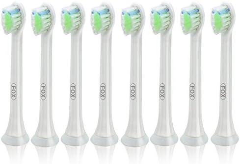 Fox 安心長期３年保証付き フィリップス 電動歯ブラシ用 替ブラシ Hx6074 ダイヤモンドクリーン 互換ブラシ 爆安 ミニタイプ ブラシヘッド 4本 2セット 8本 ソニッケアー