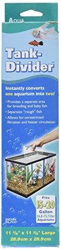 Pen-Plax TDLBX Large Tank Divider for Aquariums, 11-3/8" x 11-3/8"