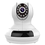 Edeep Wifi Wireless Ip Camera HD 720P Security Surveillance Cameras Video Monitoring Pan Tilt with Two Way Audio and Night Vision