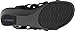 Vionic with Orthaheel Technology Women's Kalie Wedge Sandal,Black,US 8 M