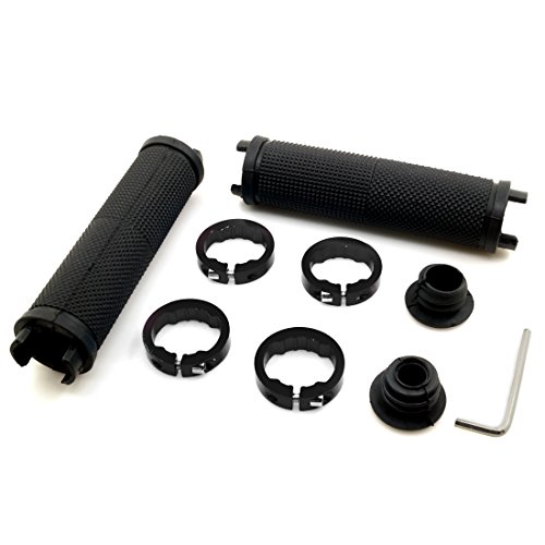 LYCAON Bike Handlebar Grips NonSlipRubber Adjustable Bicycle Handle