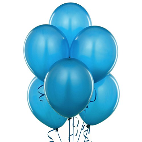PIONEER BALLOON COMPANY Latex Balloon, 24", Dark Blue