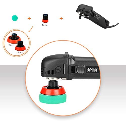 SPTA Mini Polishing Machine Buffer Rotary Polisher Auto Detailing