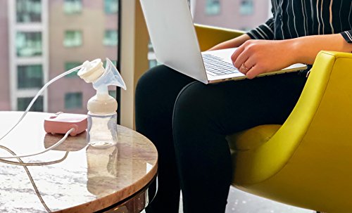 Portable Electric Breast Pump - Compact, Easy to Operate Single Pump for travel. Multiple Settings for Comfort & Effective Milk Flow. USB Powered, Ultra-Light, Ideal for Travel