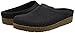 Haflinger Unisex Grizzly Slip-On,Charcoal,42 EU (US Women's 11 M, Men's 9 M)