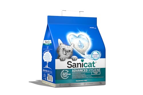 - Arena para Gatos Advanced Hygiene sin Perfurme | Super Absorbente | Producto higiene de tu Mascota | Atrapa Malos olores | 5L de Capacidad