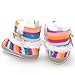 LIVEBOX Baby Multicolor Cotton Knit Premium Soft Sole Anti-Slip Warm Winter Infant Prewalker Toddler Snow Boots (L: 12~18 Months)