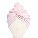 Aquis Lisse Crepe Microfiber Hair Turban, Pink