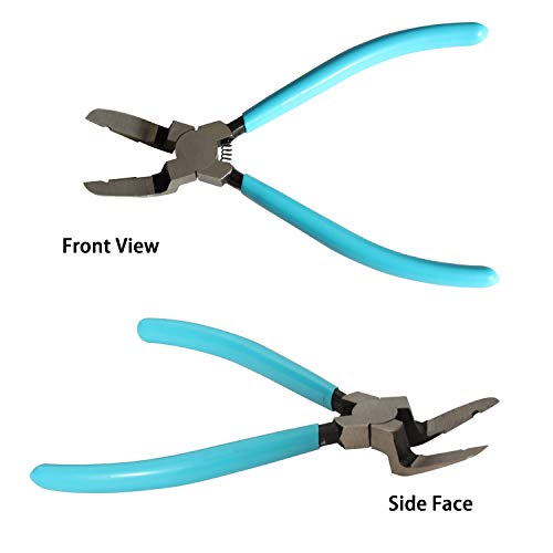 Cutting Pliers Diagonal Blue Cutting Pliers Clips Carbon Steel Car Trim Panel Clips Remover Tool Car Panel Puller Plastic Rivets Fastener - Thumbnail 5