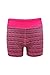 90 Degree By Reflex Kids - Girls Textured Zig Zag Shorts - Junior Activewear - Pink Purple Combo Small (7/8)