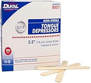 Dukal Tongue Depressor, Non Sterile, 5.5" (Pack of 5000) 