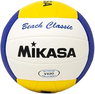 VX20 Beach Classic Ball VX20, Unisex volleyballs, white, 5 EU