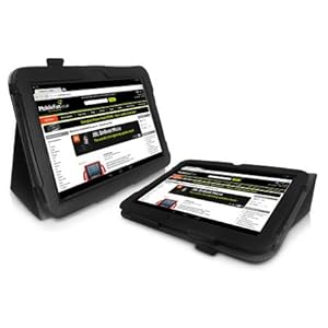 Google Nexus10 オートスリープ 対応 専用 PUレザー ケース 黒色