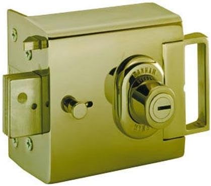 Banham L2000 Rim Deadbolt PB