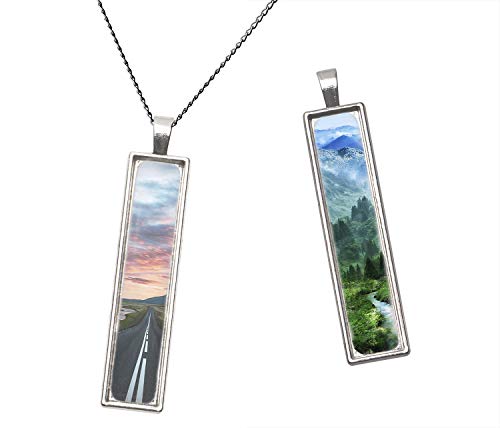 4 Rectangle+Pendant+Setting+Cabochon+Rectangle+24Pcs