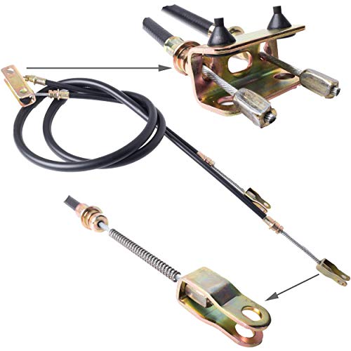 Buggies Unlimited 1996-2008 Electric Model EZGO TXT Deluxe Brake Golf Cart Maintenance Kit - Includes Brake Drums,Brake Cables & Brake Shoes