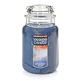 Yankee Candle November Rain Scented Candle Jar Candle, 22-Ounce, Large