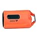 Leader Accessories New Heavy Duty Vinyl Waterproof Dry Bag for Boating Kayaking Fishing Rafting Swimming Floating and Camping (Orange, 55L)