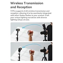 GODOX V1 PRO S 2.4G Wireless Camera Flash 1/8000s